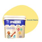 TINTA ECONÔMICA IPANEMA AMARELO CLÁSSICO 3,6 LITROS ACRILPLUS