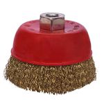 ESCOVA DE AÇO TIPO COPO ONDULADA M14 100MM 319,0010 ROCAST