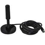 ANTENA DIGITAL HDTV INTERNA BASE IMÃ CABO 3 METROS MB54134 MB TECH