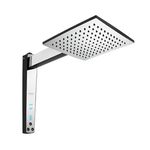 CHUVEIRO ACQUA CENTURY DIGITAL BLACK/CROMADO 7500W 220V 7510628 LORENZETTI