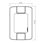 PLACA ARIA CEGA 4X2 57203/001 TRAMONTINA