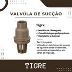 VÁLVULA DE POÇO ROSCÁVEL 1" 27957374 TIGRE