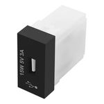 TOMADA MÓDULO USB HABITAT BLACK BIVOLT 15W 5V 3A 4082 FAME