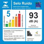 SOPRADOR/ASPIRADOR SAV680 680W 220V 6001680220 VONDER