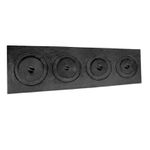 CHAPA PARA FOGÃO 4 FUROS (98X28X33) 001447 FUSARI