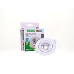 SPOT LED 5W REDONDO EMBUTIR 90X45MM ALLTOP MR16 6500K BIVOLT BRANCO 8365 TASCHIBRA