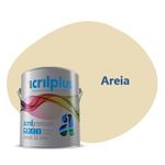 TINTA PREMIUM SEMI BRILHO AREIA 3,6 LITROS ACRILPLUS