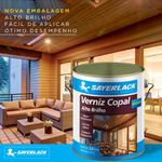 VERNIZ COPAL ALTO BRILHO 3,6 LITROS SAYERLACK