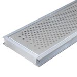 GRELHA PERFURADA INOX 15X100 ÁGUA PLUVIAL 822 J.J.M. GRELHAS