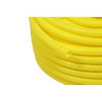 MANGUEIRA PVC CORRUGADA 25MM 3/4" AMARELA 1231 KRONA