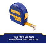 TRENA DE AÇO STANDARD 19MM 5 METROS IW13947 IRWIN