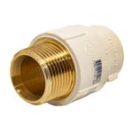 CPVC CONECTOR TRANSIÇÃO MACHO 22MMX3/4 20239 AMANCO