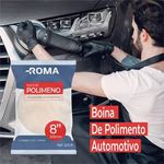 BOINA DE POLIMENTO LÃ 8" 203MM 200 8 ROMA