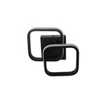 PLAFON LED VILLAGE SQUARE 10W 3000K BIVOLT PRETO TASCHIBRA