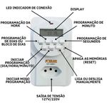 TEMPORIZADOR DIGITAL BIVOLT FOXLUX