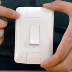 CONJUNTO ARIA INTERRUPTOR SIMPLES 6A 250V 57241/001 TRAMONTINA