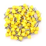 TERMINAL PRE-ISOLADO TIPO TUBULAR DUPLO AMARELO 6,0MM
