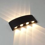 ARANDELA LED YORI 2F 8W 3000K BIVOLT PRETO 2707 MB-LED