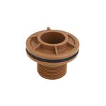 ADAPTADOR SOLDÁVEL PARA CAIXA D ÁGUA (FLANGE) 50MM X 1.1/2" 0345 KRONA