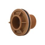 ADAPTADOR SOLDÁVEL PARA CAIXA D ÁGUA (FLANGE) 50MM X 1.1/2" 0345 KRONA