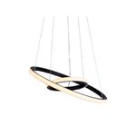PENDENTE LED MONTREAL 25W 3000K BIVOLT PRETO TASCHIBRA