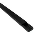 CANALETA PVC ADESIVA SEM DIVISÓRIA 20X10 2MTS PRETO 9964 MANTAC