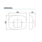 ACABAMENTO VALVULA DESCARGA CROMADA CLASSICA 01500006 DOCOL