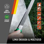 LIMA CHATA COM CABO 8" 08992BC K&F