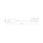 BROCA CHATA MADEIRA 7/8" 150MM 43144/110 TRAMONTINA
