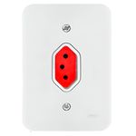 TOMADA POLLAR VERM. 2P+T 20A 250V BRANCO 1901376 RADIAL