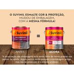 ESMALTE SINTÉTICO COR E PROTEÇÃO AMARELO OURO 3,6 LITROS SUVINIL