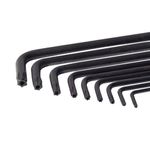 JOGO CHAVE TORX CURTA COM GUIA T10 A T50 9 PEÇAS 22106 HALTEN
