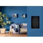 PLACA HABITAT BLACK COM SUPORTE CEGA 4X2 4068 FAME