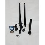KIT CAVALETE HIDRÔMETRO SANEAGO 3/4" 13423 POLIERG