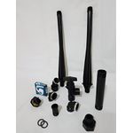 KIT CAVALETE HIDRÔMETRO SANEAGO 3/4" 13423 POLIERG