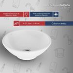CUBA DE APOIO NOVA BOLONHA BRANCA JCUBABN JAPI
