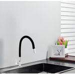 TORNEIRA COZINHA BANCADA MONREAL FLEX BLACK 1/4V 5/8" 24720 C-74 PEVILON