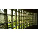 TIJOLO DE VIDRO CLEAR WAVE TRANSPARENTE 19X19X8CM 187275 LIEGE