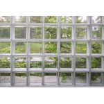 TIJOLO DE VIDRO CLEAR WAVE TRANSPARENTE 19X19X8CM 187275 LIEGE