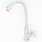 TORNEIRA COZINHA BANCADA MÓVEL CROSS 1/2" BRANCO 300000464 TIGRE