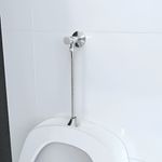 VÁLVULA MICTÓRIO COM CANOPLA E FLEXÍVEL 30CM CROMADO BLUKIT
