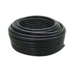MANGUEIRA JARDIM TRANÇADA PT300 1/2X2,5MM PRETA 20821 AQUATOOLS