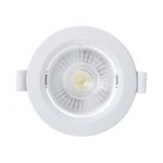SPOT LED 3W REDONDO EMBUTIR 75X45MM 6500K BRANCO 8363 TASCHIBRA