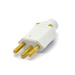PLUG PADRÃO 2P+T 20A 250V CINZA 1730 FAME