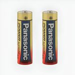 PILHA ALCALINA PALITO AAA 2X1 PANASONIC