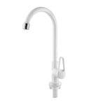 TORNEIRA BANCADA BICA MÓVEL QUARTZO 1/4 VOLTA BRANCO 2980 HERC