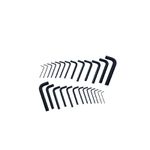JOGO CHAVE ALLEN 1,5 A 10MM 25 PEÇAS THOMPSON
