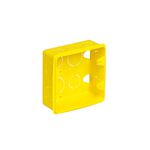 CAIXA DE LUZ PVC 4X4 AMARELA KRONA