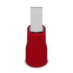 TERMINAL PRE-ISOL. TIPO PINO CHATO DBV8-14 10MM VERMELHO SIBRATEC