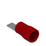 TERMINAL PRE-ISOL. TIPO PINO CHATO DBV8-14 10MM VERMELHO SIBRATEC